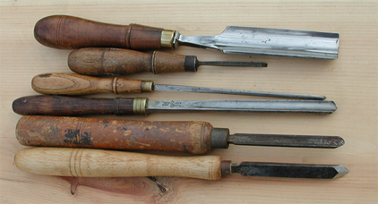 Vintage Woodturning Tools