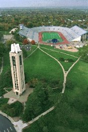 Campanile Bell tower and Stadium