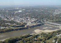 Click on picture to view aerial views of Lawrence, Kansas
