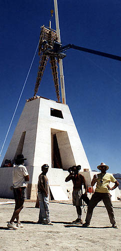 Image -- Raising the Man - Spyral, Andrew, Russ