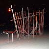 Peter's installation, Queequeg's Coffin