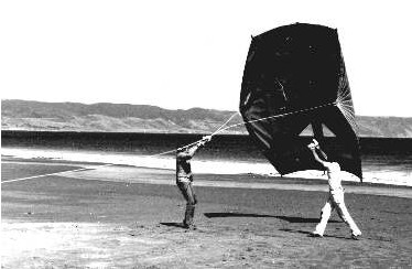 img - Tomales Bay Explorer's Club kite, 1980