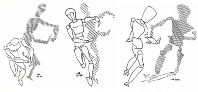 Trois pas de deux