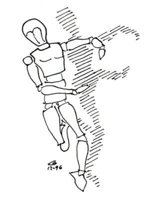 Danseur au crayon