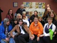 Inauguration de la murale Les saisons de la paix