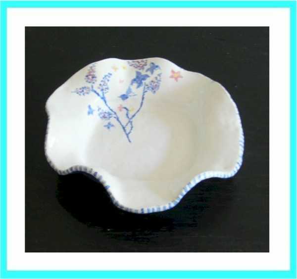 Maryse Conty - fleur bleue
