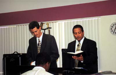 Pastors Galvan and Mora