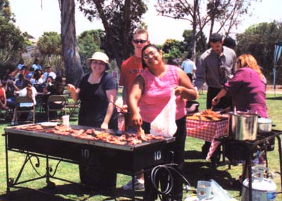 Chefs Rosio, Cory, Inez