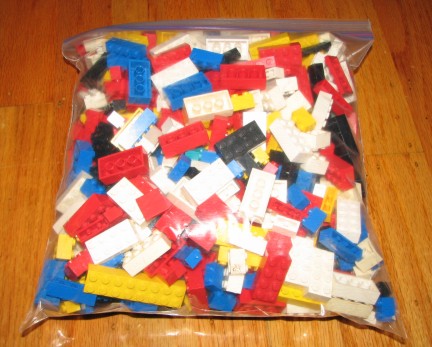 1 pound of legos