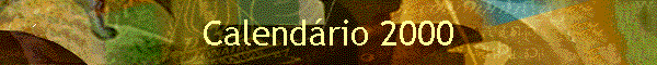 Calend�rio 2000