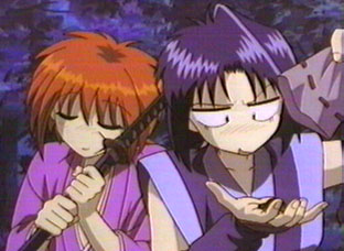 Awwww kenshin loves his sword