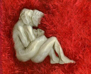 7 x 8 x 1in, plaster