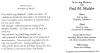 23rd Psalm.  Program content.  Paul Mulder gravesite service, Mount Olivet Cemetery, Renton, WA, on May 1, 2004.