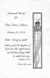 Memorial Service Page 1