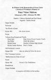 Memorial Service Page 2