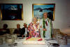 Mom and Dad's 50th wedding anniversary reception at First Presbyterian Church, March 15, 1992.