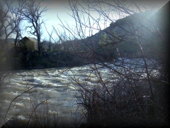 Another great view of the River along side a rest stop in a small town that I can't remember the name of.