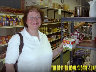 Caroline at the "British Home Shoppe"&nbsp; - Colorado Springs, CO Sept. '08