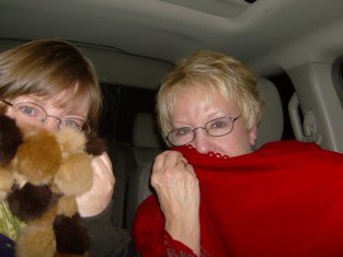 Me and my good friend, Mary.... I'd rather not explain this picture..haha.