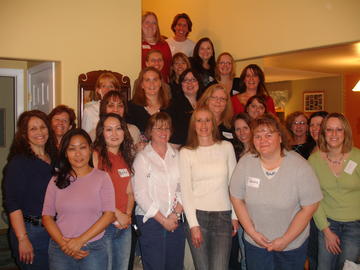 A group of Colorado friends -me center left in white shirt