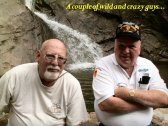 Merrill with his good buddy, Jerry