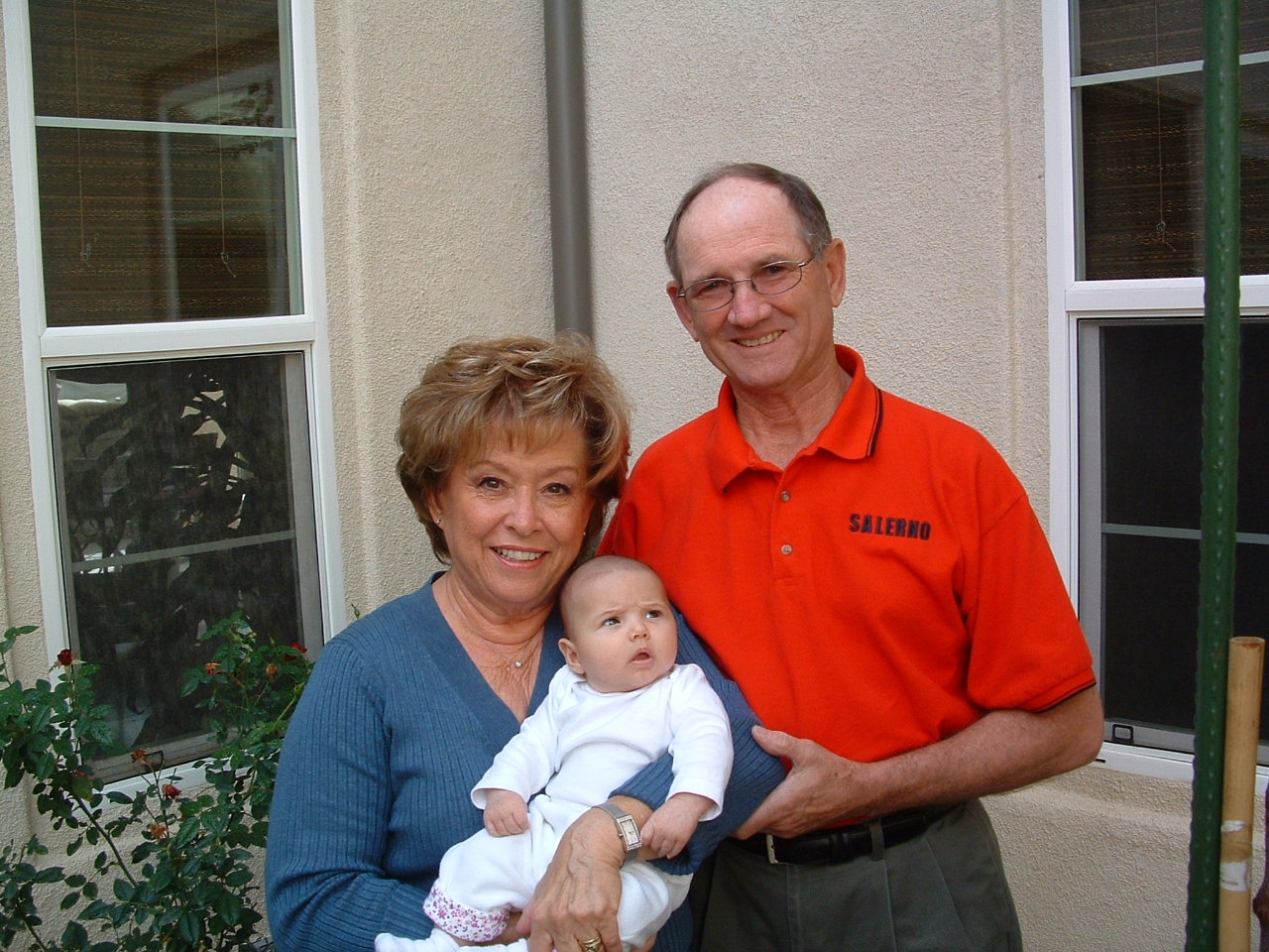 Judi, Delbert with granddaughter, Haley 