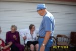 Uncle Jim-Aunt Lynn and Gwen, Suzi's mom visiting in Tooele, UT 
