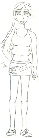 RPG character, Emi.