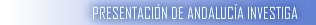 Presentaci�n Flash de Andaluc�a Investiga
