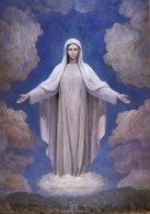 Mary of Medjugorge, also known as The Blessed Virgin, Queen of Peace, Mother Mary, Jesus' Mom, Our Lady of Medjugorje, Gospa