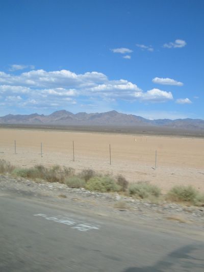 Near California-Nevada border