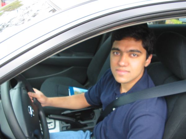 Inside my car