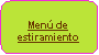 Rect�ngulo redondeado: Men� de  estiramiento