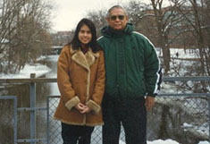 Prae & Dad in MSU
