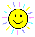 smiley sun
