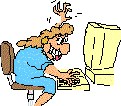 woman&computer