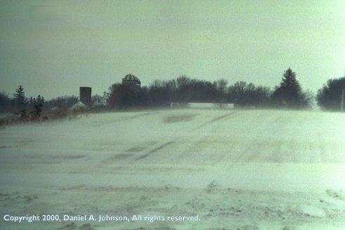 Blowing Snow-Wraith Like apparitions