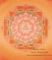 Click for a large image of this vedic planet yantra for meditation