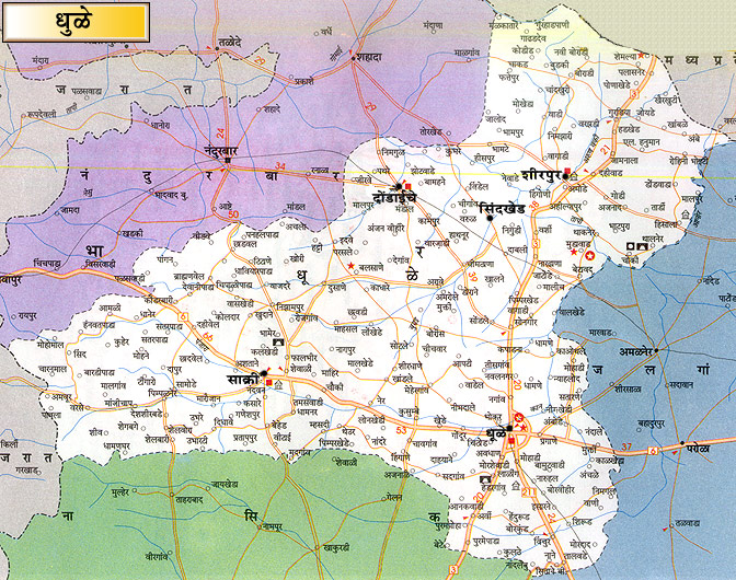 Dhule City Survey Map Dhulecity Map