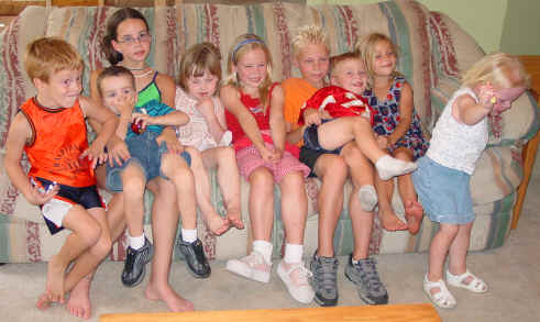 Kids on Couch