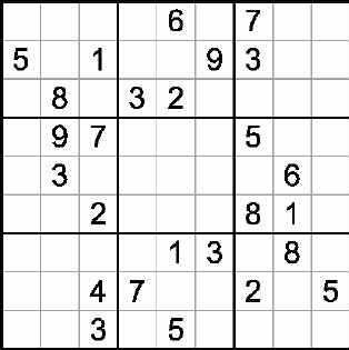 Sudoku solving