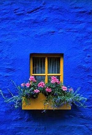 Blue wall
