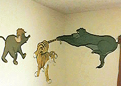 Jungle Book--Baloo, Shir Kahn, & Baby Elephant
