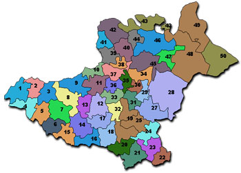 this is my city polytical map