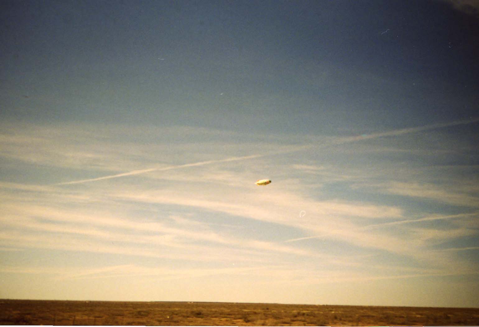 Flat West Texas, not a UFO!
