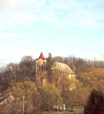 The view of my town from the castle