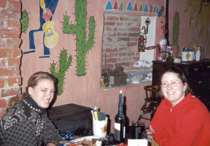 New Year's Eve in Pernu, Estonia; with Hilary