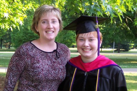 Katie and Kristine in Fayetteville, Arkansas