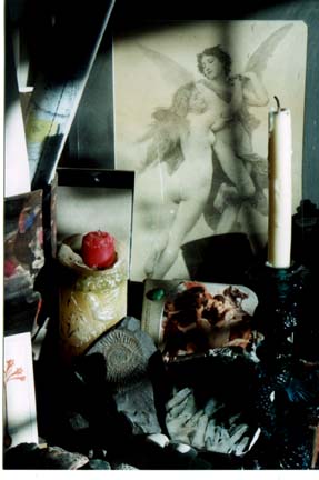 Candle still life
