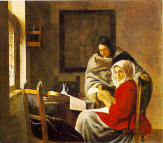 woman interupted